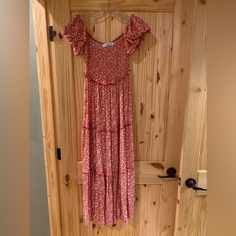 Off the shoulder dress